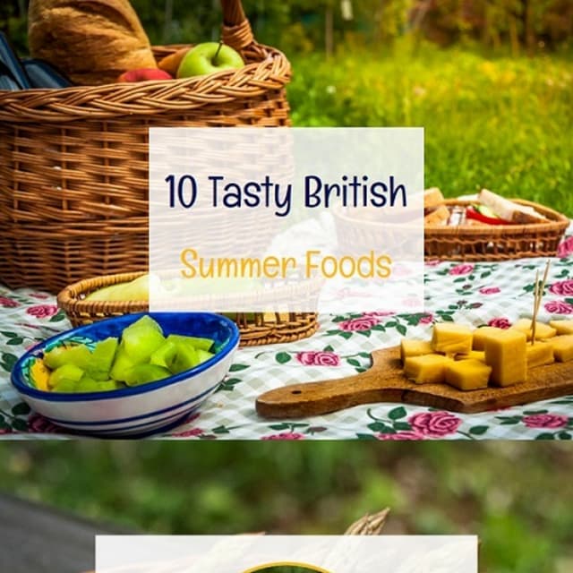 10 tasty british summer foods