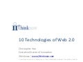 Web 2.0: the Top 10 Technologies