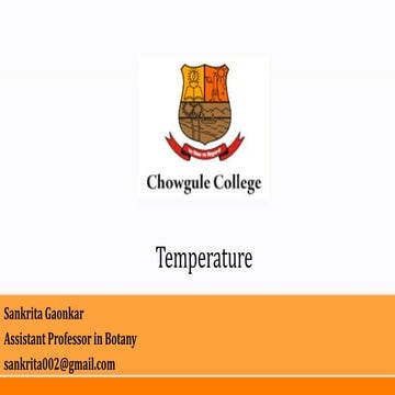 Temperature