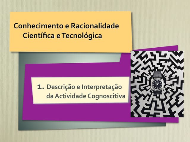 Teoria Explicativa do Conhecimento ...