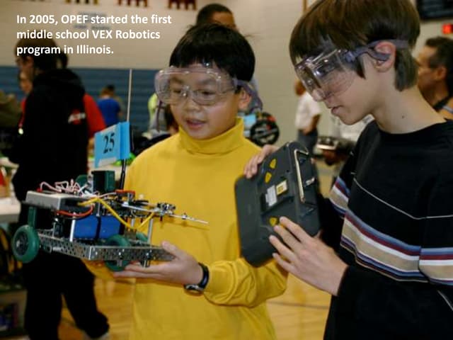 OPEF VEX Robotics 10th Anniversary Slide Show
