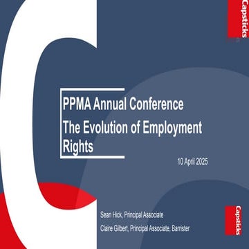 CAPSTICKS, THE EVOLUTION OF EMPLOYMENT RIGHTS.pptx