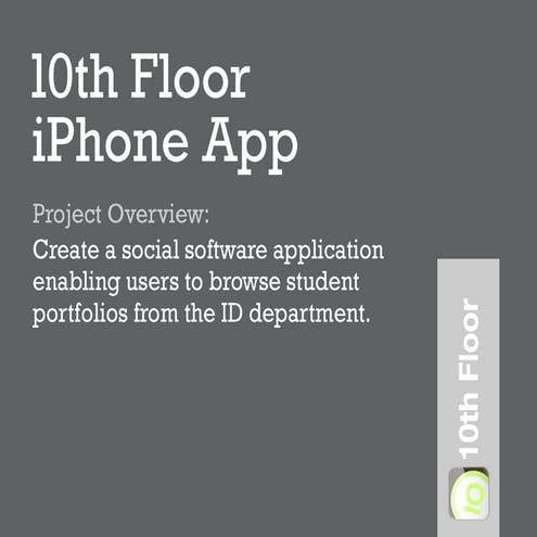 iPhone App Design Presentation | PDF