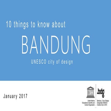 10 things about bandung