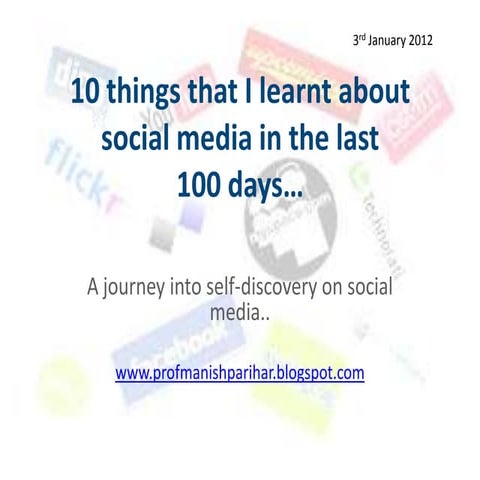 10 things that i learnt about