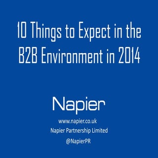 10 Things to Expect in the B2B Envi...
