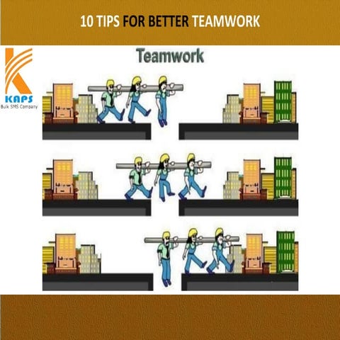 10 tips for better teamwork