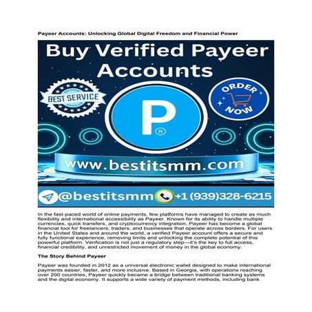 10 Tips for Buying Verified Payeer Accounts Securely ....docx