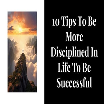 PPT - Role of Discipline in ones life.... | PPTX