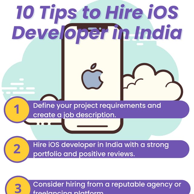 10 Tips to Hire iOS developer in India