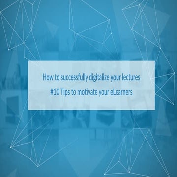 10 UbiTips to motivate your elearners