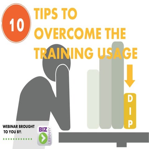 10 Tips to Overcome the Training Usage Dip | Webinar 01.08.15