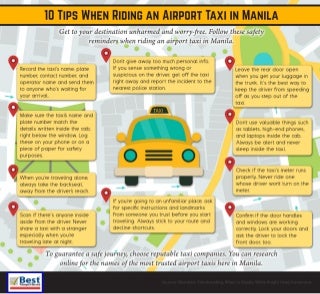 10 Tips When Riding an Airport Taxi in Manila [Infographic]