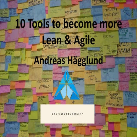 10 tools to become lean and agile