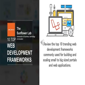 10 Top Web Development Frameworks | PPT