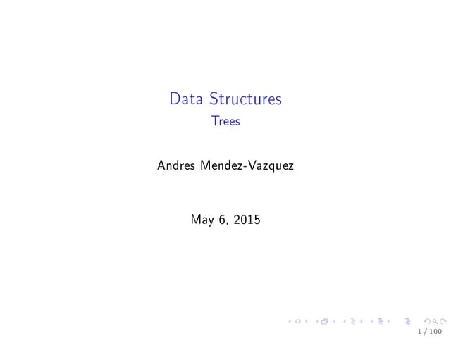 Preparation Data Structures 10 trees
