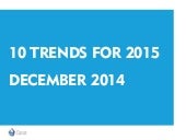 10 trends for 2015