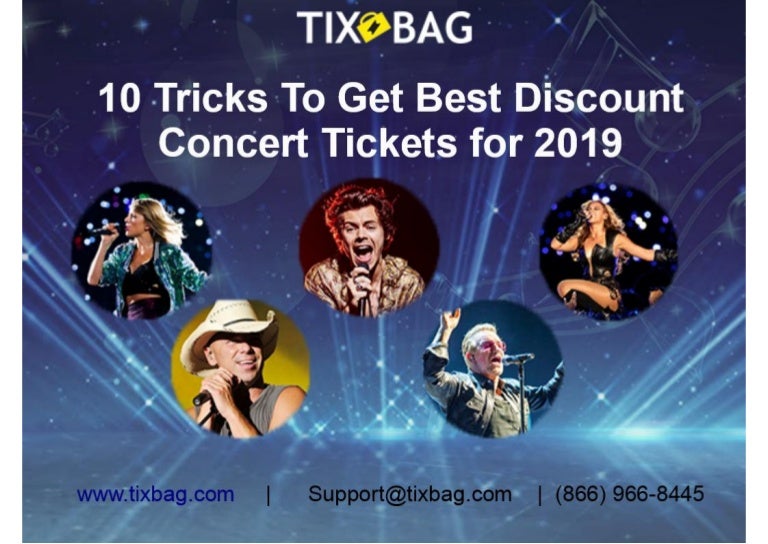 10 Tricks To Get Best Discount Concert Tickets for 2019