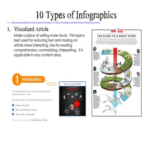 10 types infographics