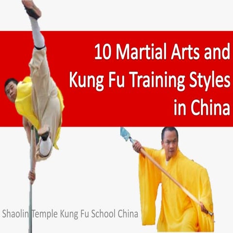 10 Martial Arts and Kung Fu Training Styles in China