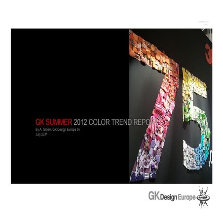 Design Trend Report 2012