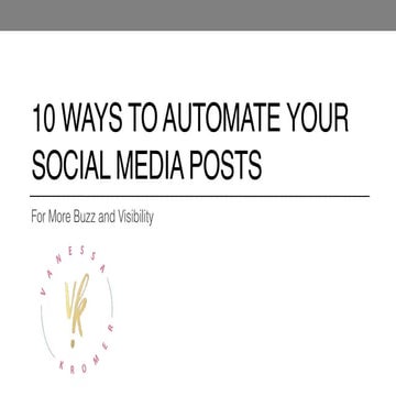10 Ways To Automate Your Social Media for Female Entrepreneurs