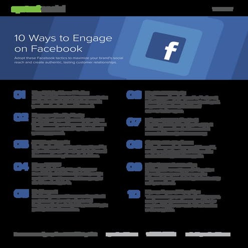 10 Ways to Engage on Facebook