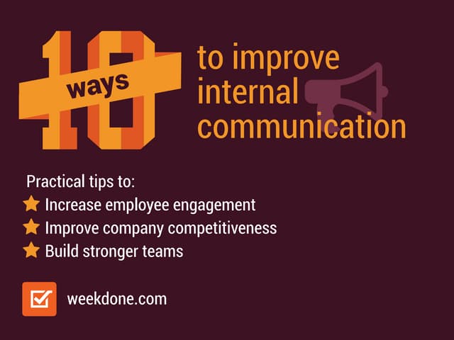 10 Ways to Improve Internal Communi...