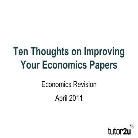 10 ways to turn a good paper into a great one