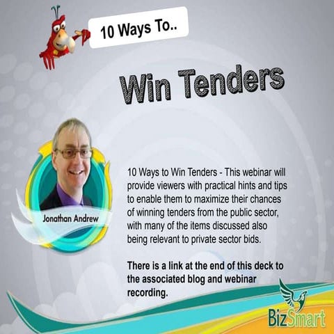 10 Ways to Win Tenders 