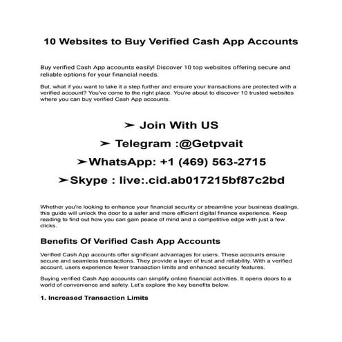 10 Websites to Buy Verified Cash App Accounts.pdf