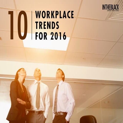 10 future workplace trends