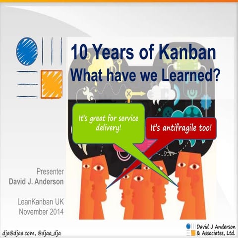 10 years of kanban - what have we learned