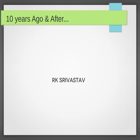 10 years ppt