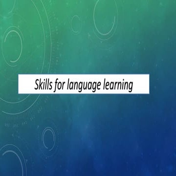 11 09-2020 skills for language learning