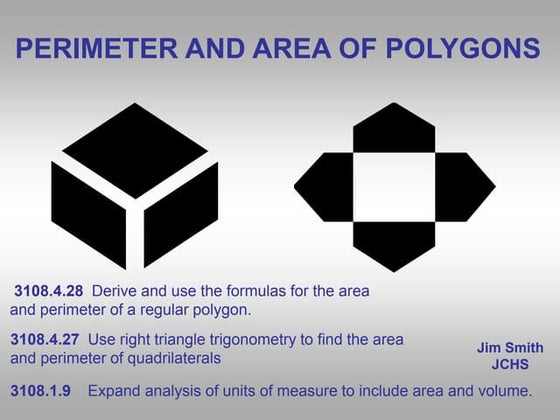 11-1, 11-2 Perimeter & Area of Polygons.ppt