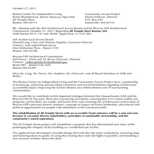 Historic Preservation + DisAbility Rights- How to Ensure Both?