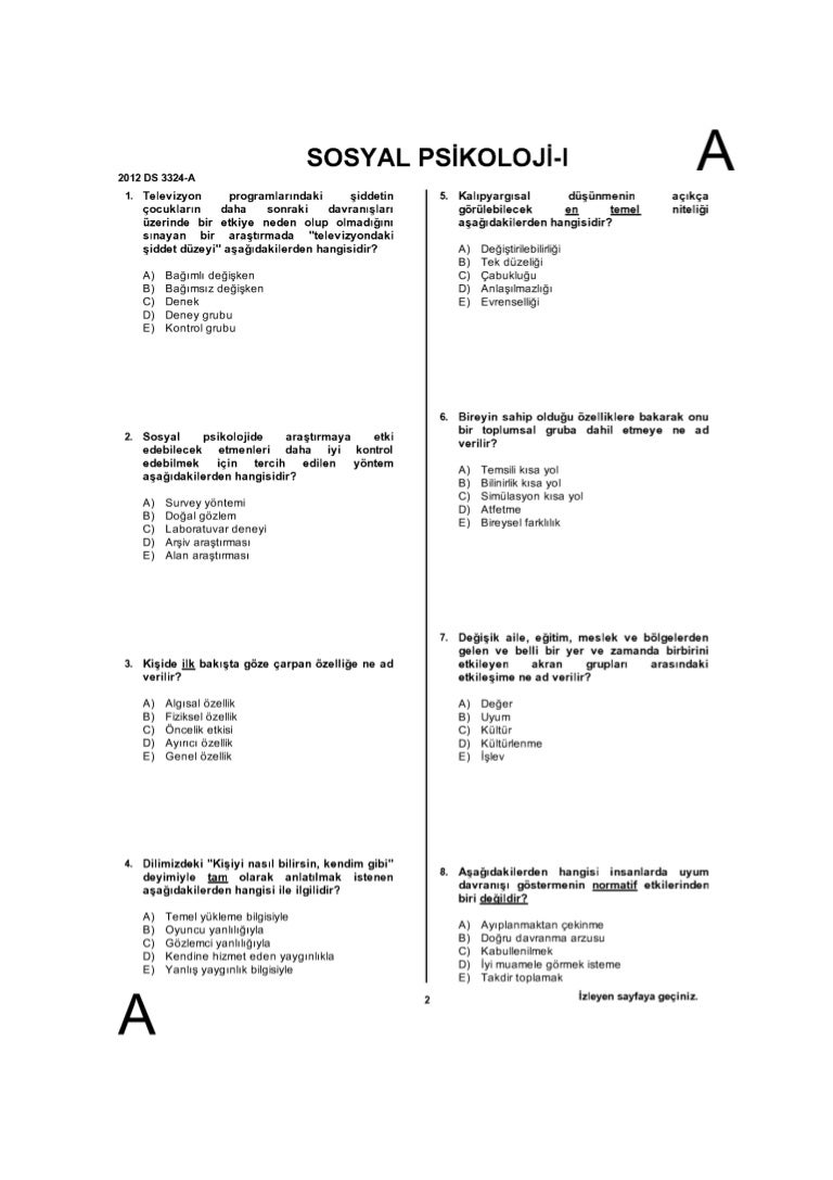 (PDF) PSİKOLOJİ | sıtkı şeviş - blogger.com sosyal psikoloji kassin pdf indir