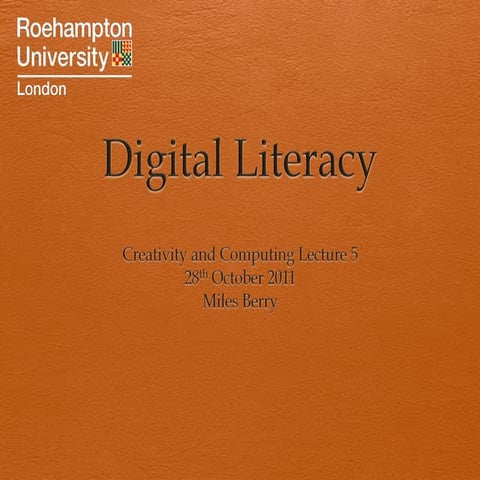 Digital Literacy