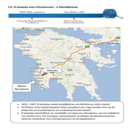 Γ11. Ο Ιμπραήμ στην Πελοπόννησο