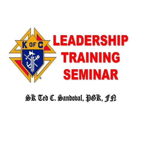 11. leadership training seminar updated