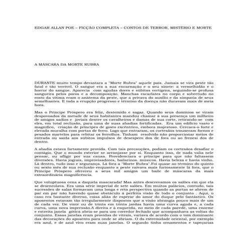 11.edgar allan poe   ficção completa - contos de terror, mistério e morte - a...