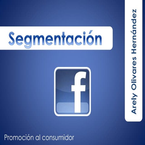 11. segmentación del mercado facebook