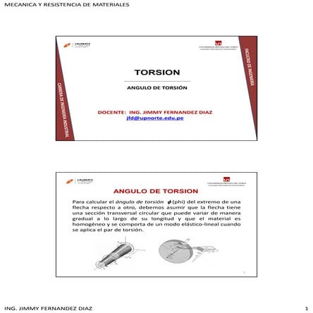 11.2 torsion   angulo de torsión