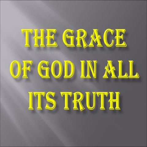 11.23.14 part 4  The Grace of God in our Times of Need and Prosperity