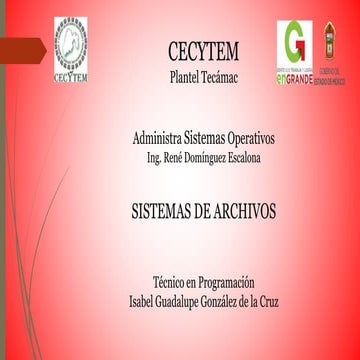Particiones del disco duro | PPTX