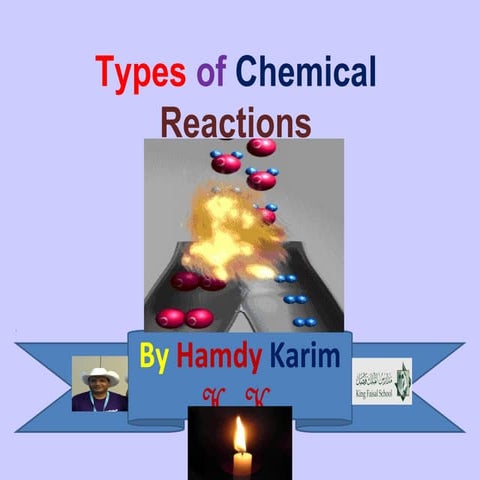 11.2 Types of chemical reactions By Hamdy Karim | PPT