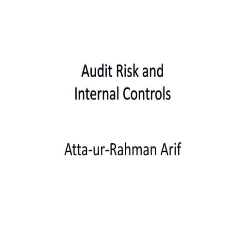 11. materiality and audit risk