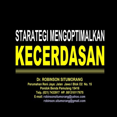 11. mi untuk strategi