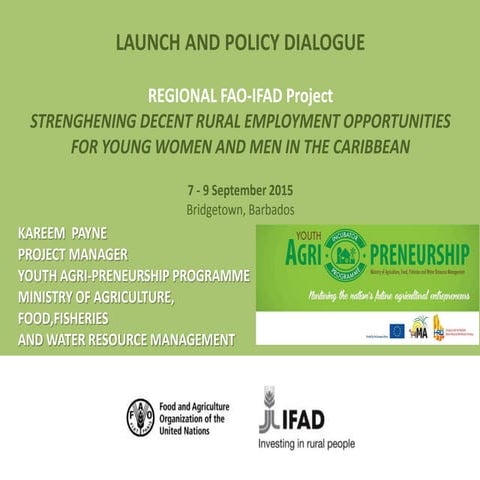 11. FAO-IFAD - Agripreneurship